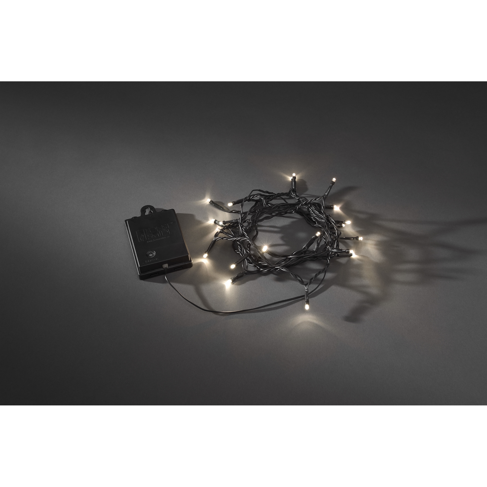 LED-Lichterkette schwarz 20 LEDs 24 m + product picture