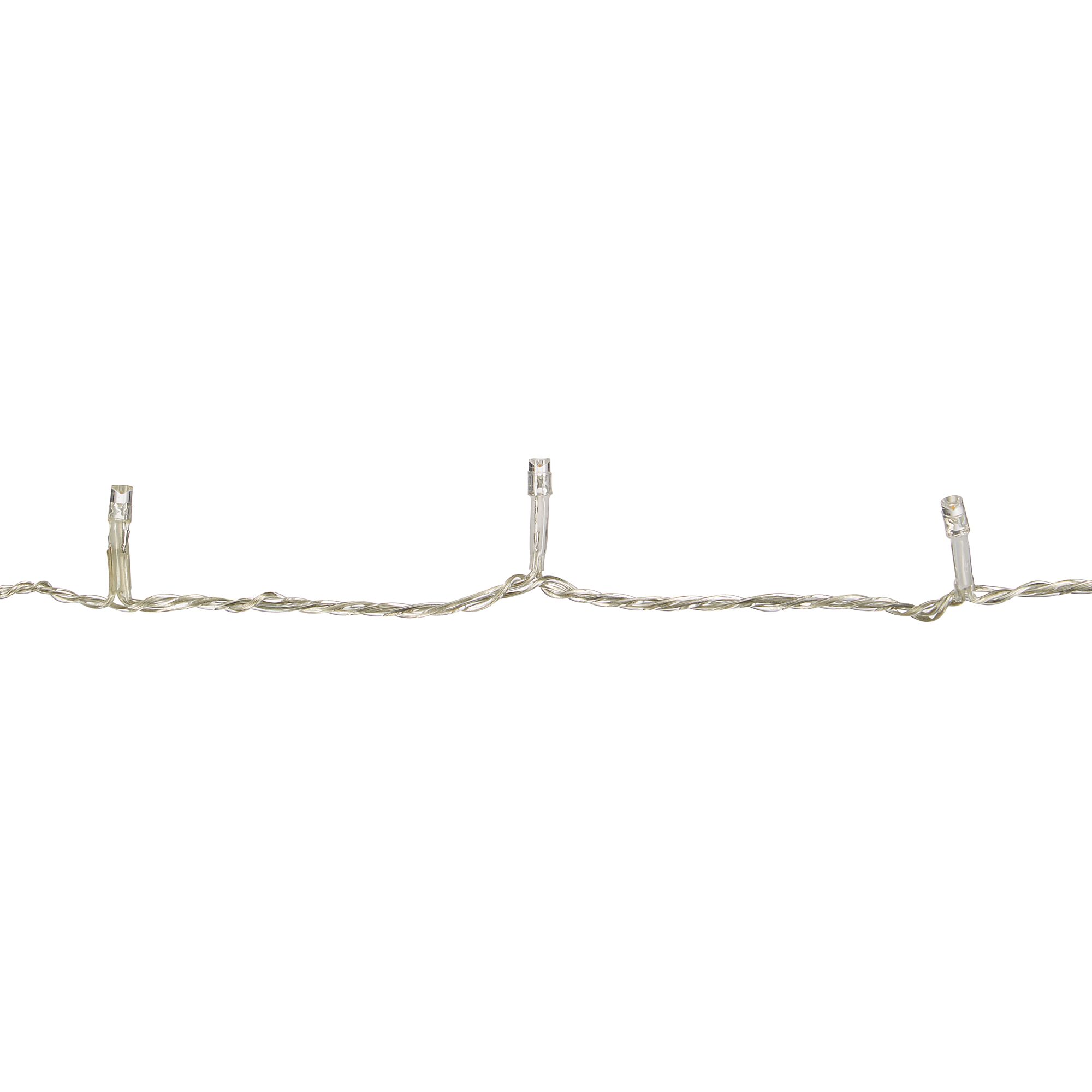 LED Lichterkette transparent 8,4 m 80 LEDs