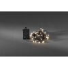 Lichterkette mit 40 warmweißen LED-Kugeln