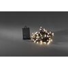 LED-Globe-Lichterkette 80 LEDs warmweiß 790 cm