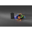 Bunte LED Lichterkette mit Batteriefach