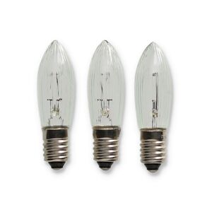 LED-Spitzkerzen E10 0,2 W 8-55 V 3 Stück
