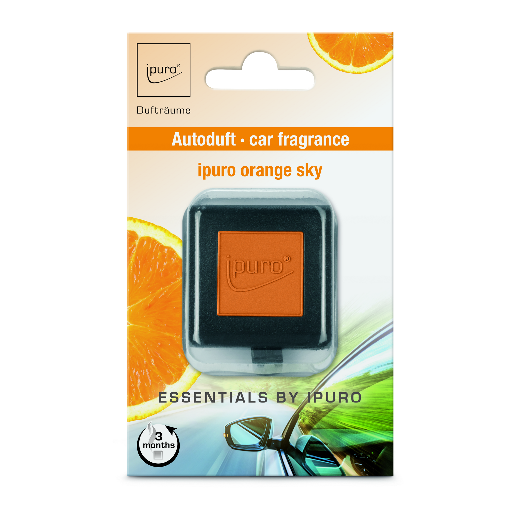 Autoduft 'Essentials car line orange sky' + product picture
