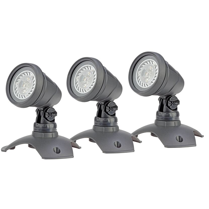 Unterwasserbeleuchtung 'LunAqua 3 LED' 3er-Set