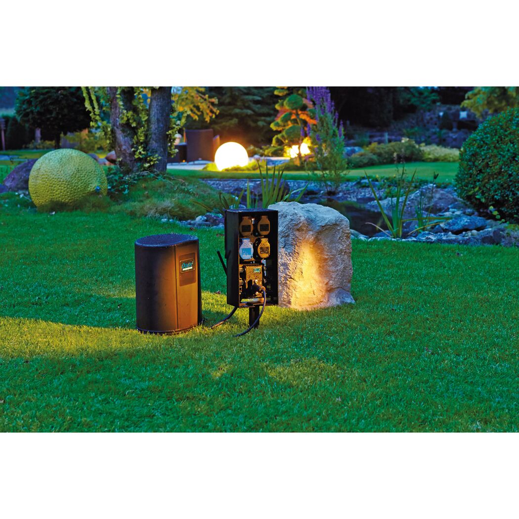 Gartensteckdose 'InScenio FM-Master WLAN EGC' 21,5 x 15,5 x 29,5 cm