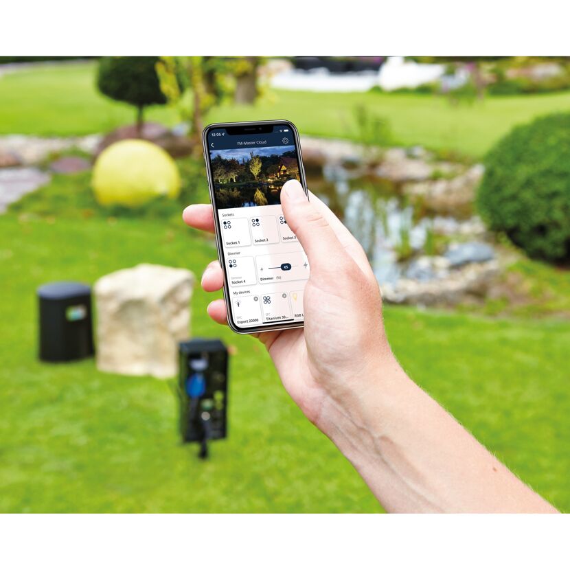 Gartensteckdose 'InScenio FM-Master WLAN EGC' 21,5 x 15,5 x 29,5 cm