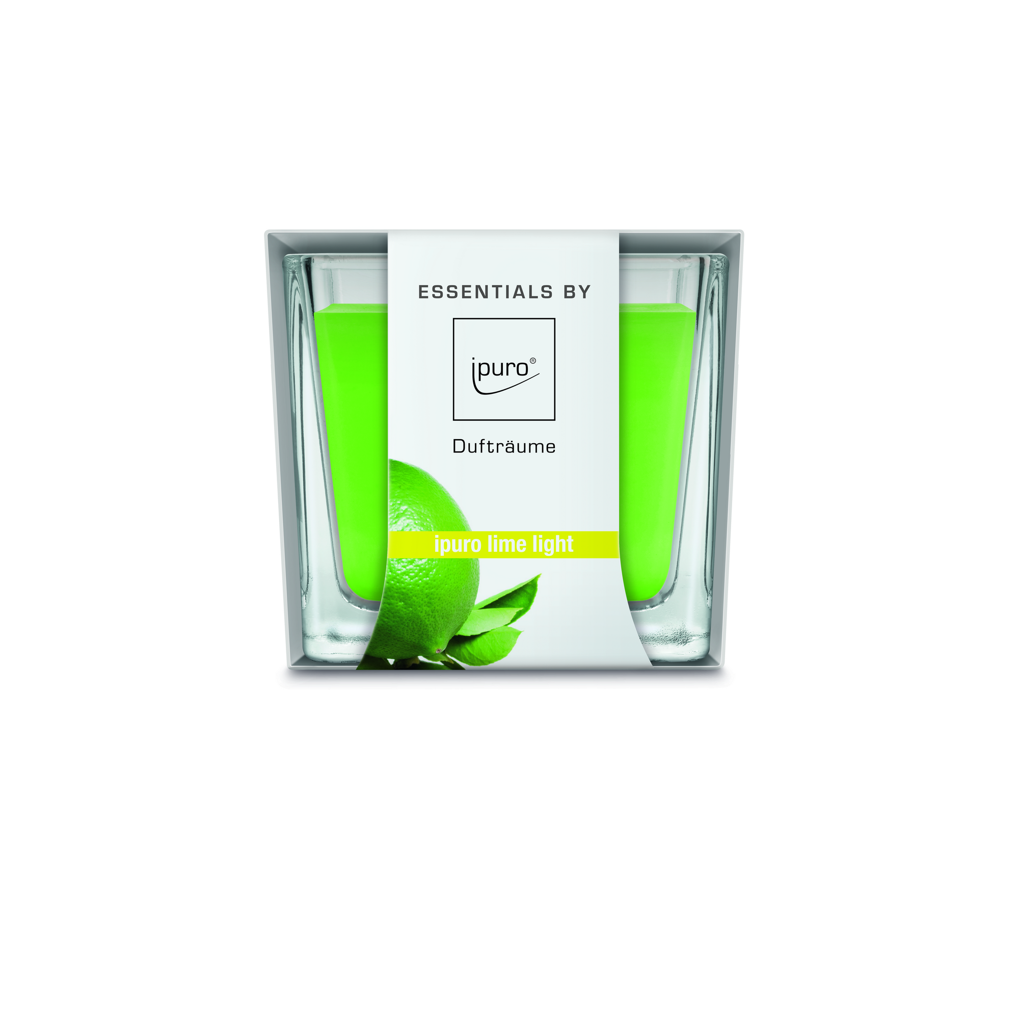 Duftkerze 'Essentials lime light' 125 g + product picture