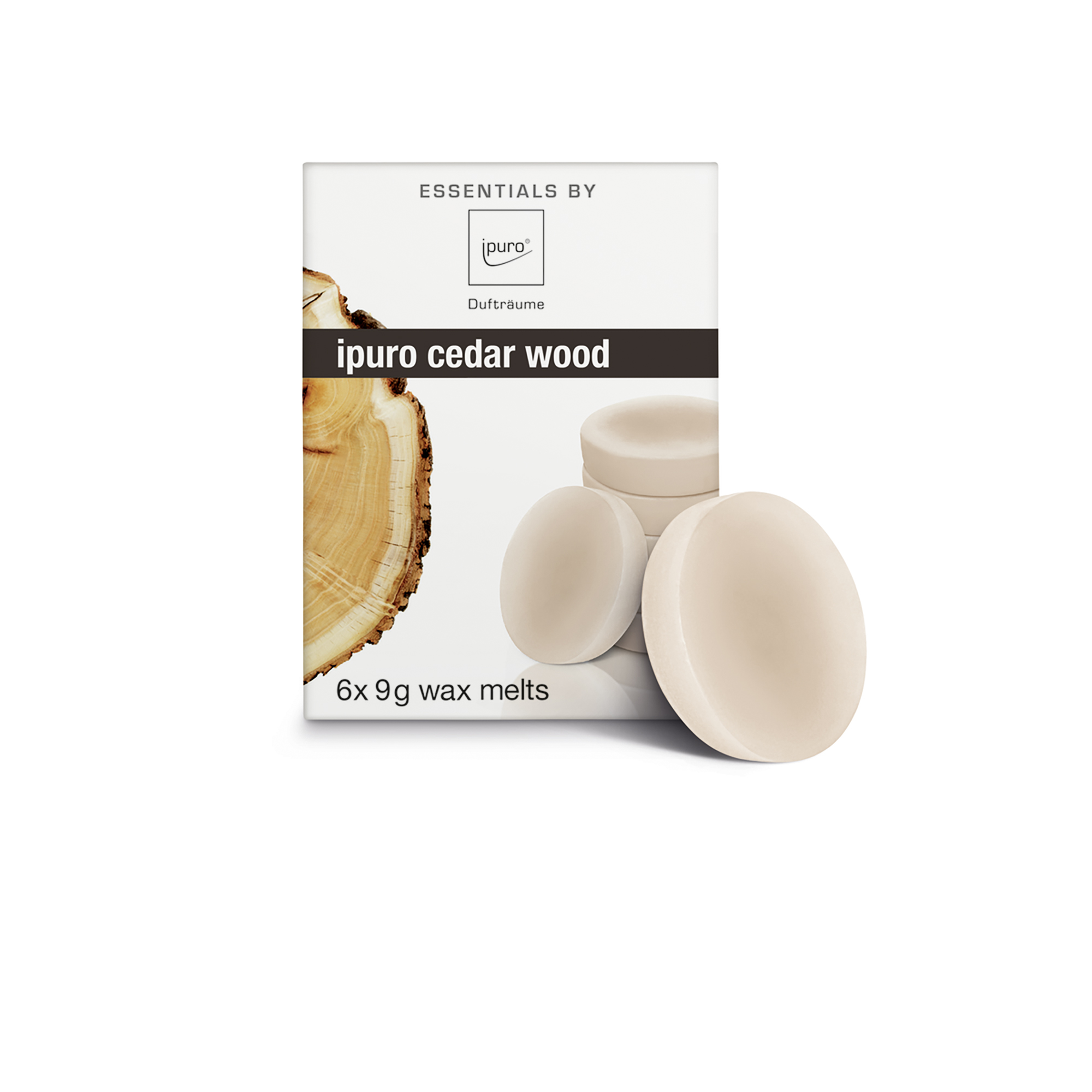 Duftwachs 'Essentials wax melt cedar wood' 6 x 9 g + product picture