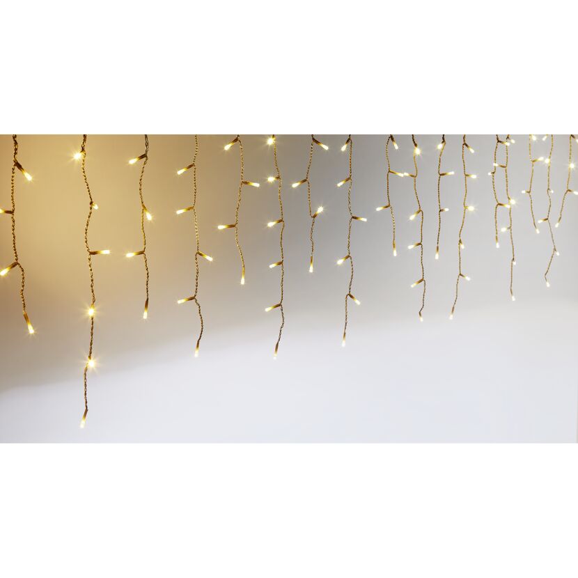 LED Lichterkette mit warmweißem Licht