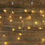 Verkleinertes Bild von LED-Lichtervorhang 'Eisregen' 200 LEDs warmweiß 40 Stränge 480 cm
