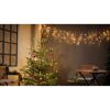 LED-Lichtervorhang 'Eisregen' 400 LEDs warmweiß 80 Stränge 950 cm