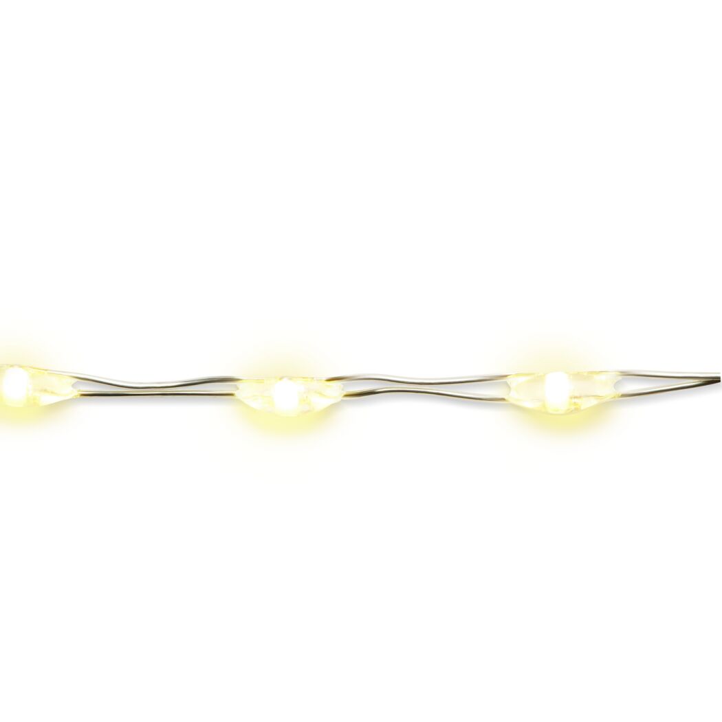 LED-Draht-Lichterkette 189 LEDs warmweiß 300 cm