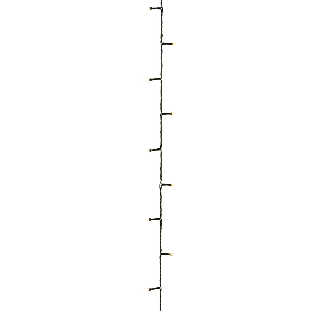 LED-Mini-Lichterkette 40 LEDs warmweiß 270 cm