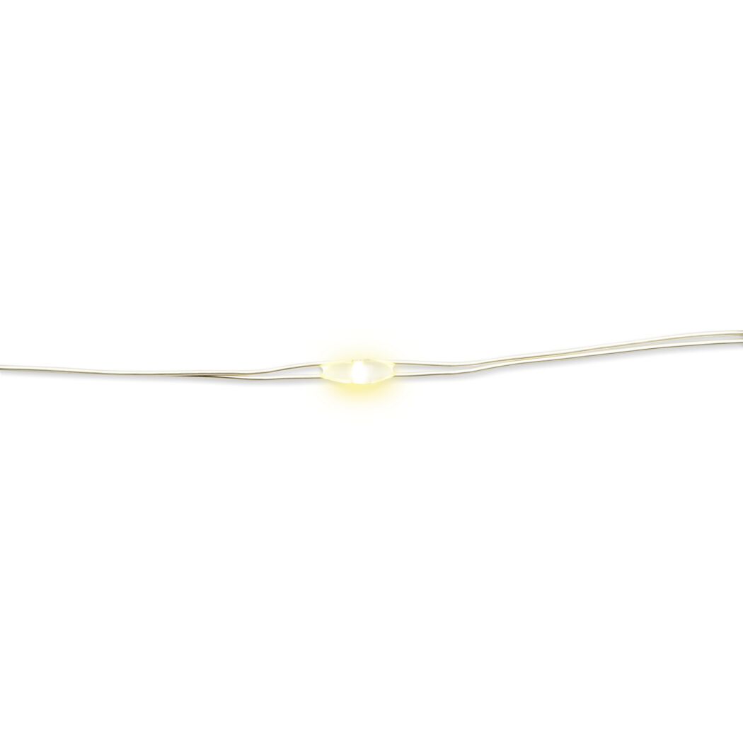 LED-Draht-Lichterbund 640 LEDs warmweiß 32 Stränge 190 cm