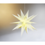 Verkleinertes Bild von LED-Leuchtstern weiß 6 LEDs warmweiß 55 x 43 x 47 cm