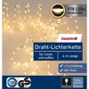 LED-Draht-Lichterkette 378 LEDs warmweiß 600 cm