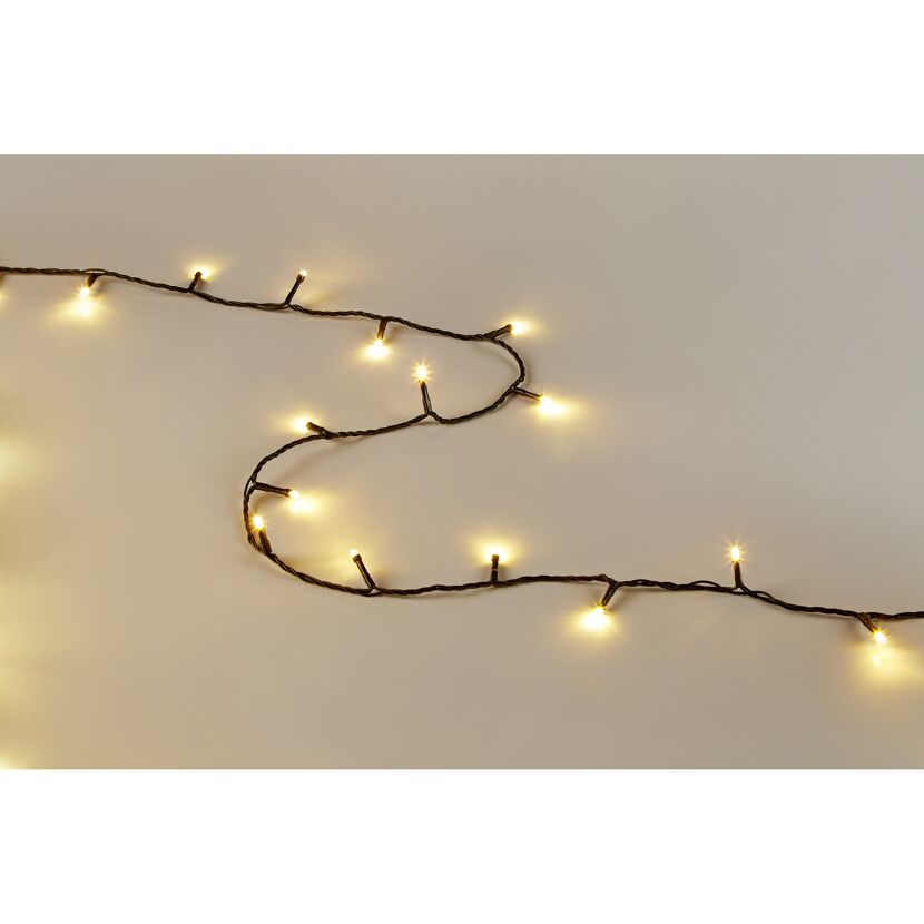 Lichterkette mit warmweißen LEDs