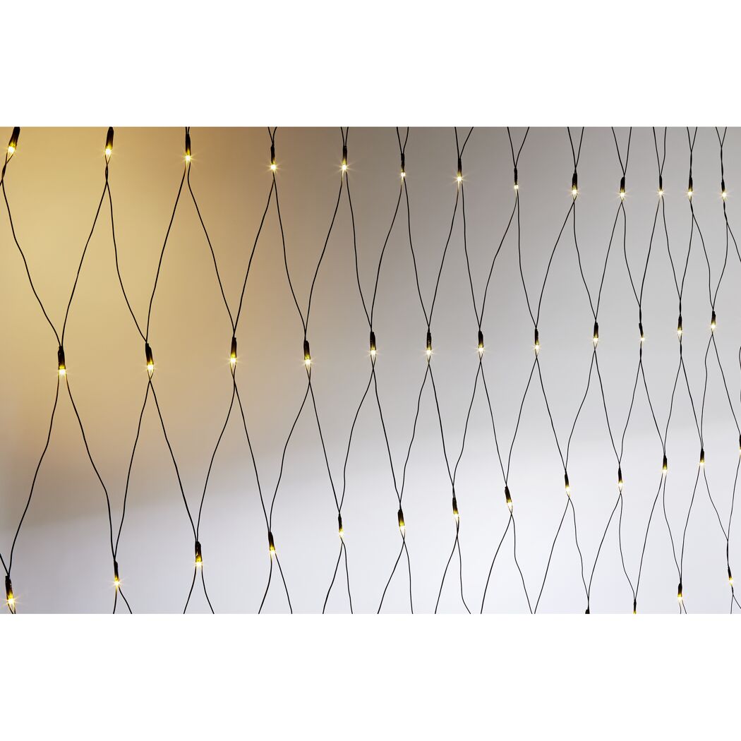 LED-Lichternetz 200 LEDs warmweiß 280 x 170 cm