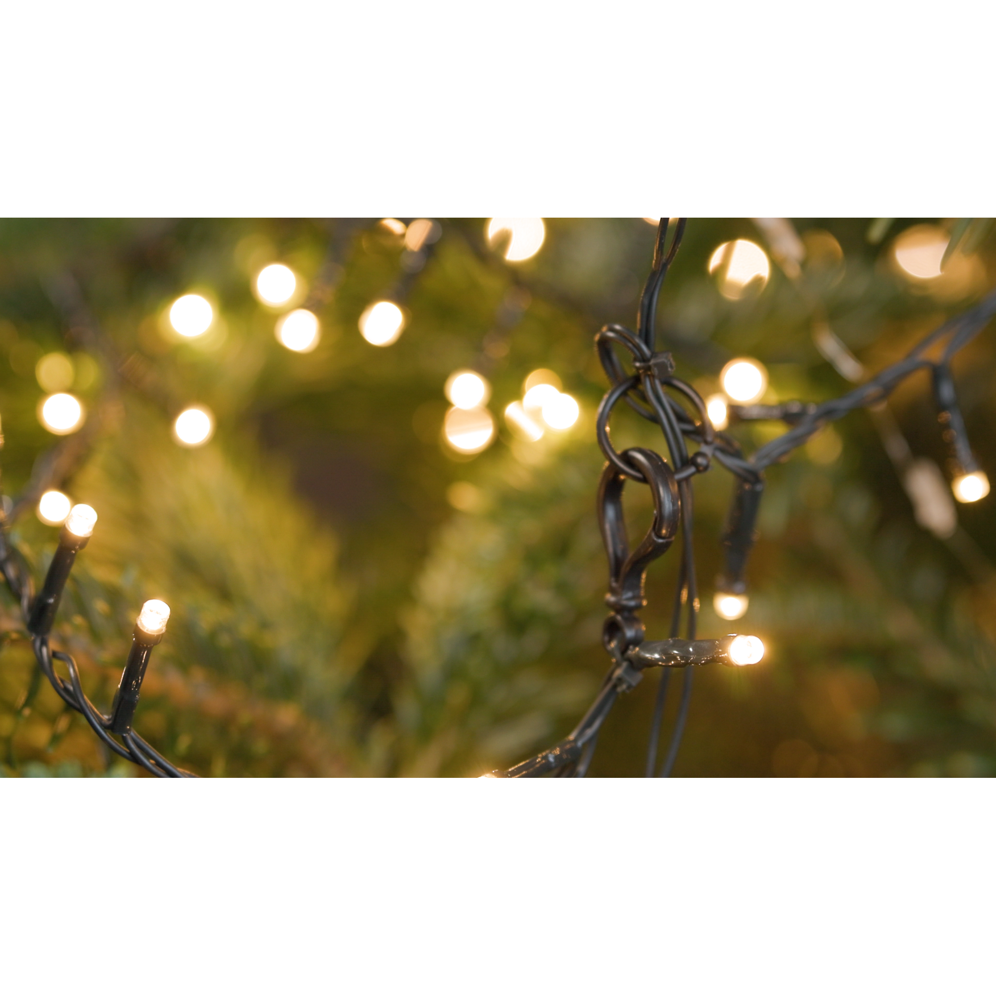 LED-Baummantel-Lichterkette 500 LEDs warmweiß 6 Stränge 150 cm