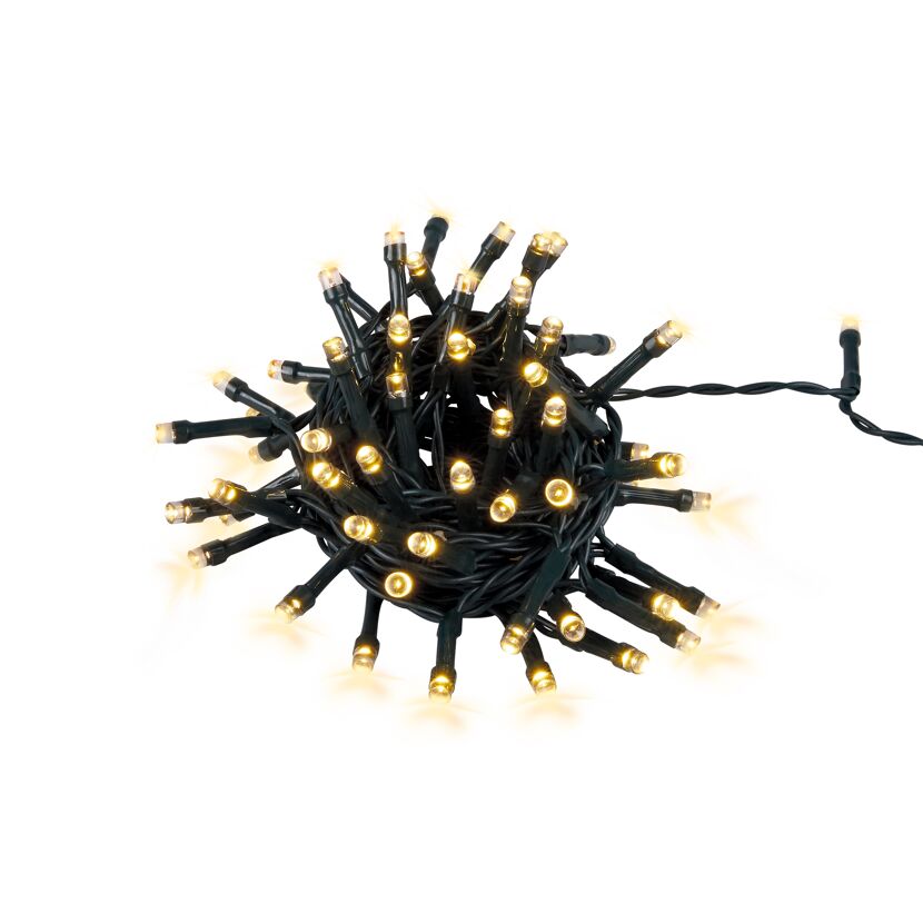 LED Micro-Lichterkette warmweiß