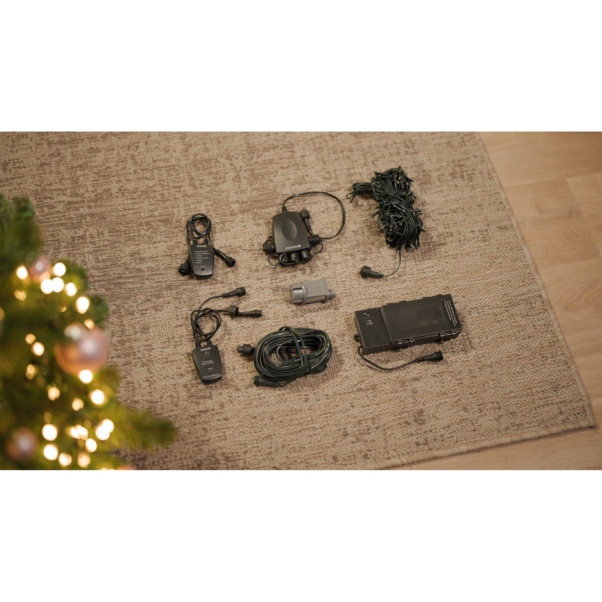 Starter-Set für toom-System 160 LEDs warmweiß 1590 cm