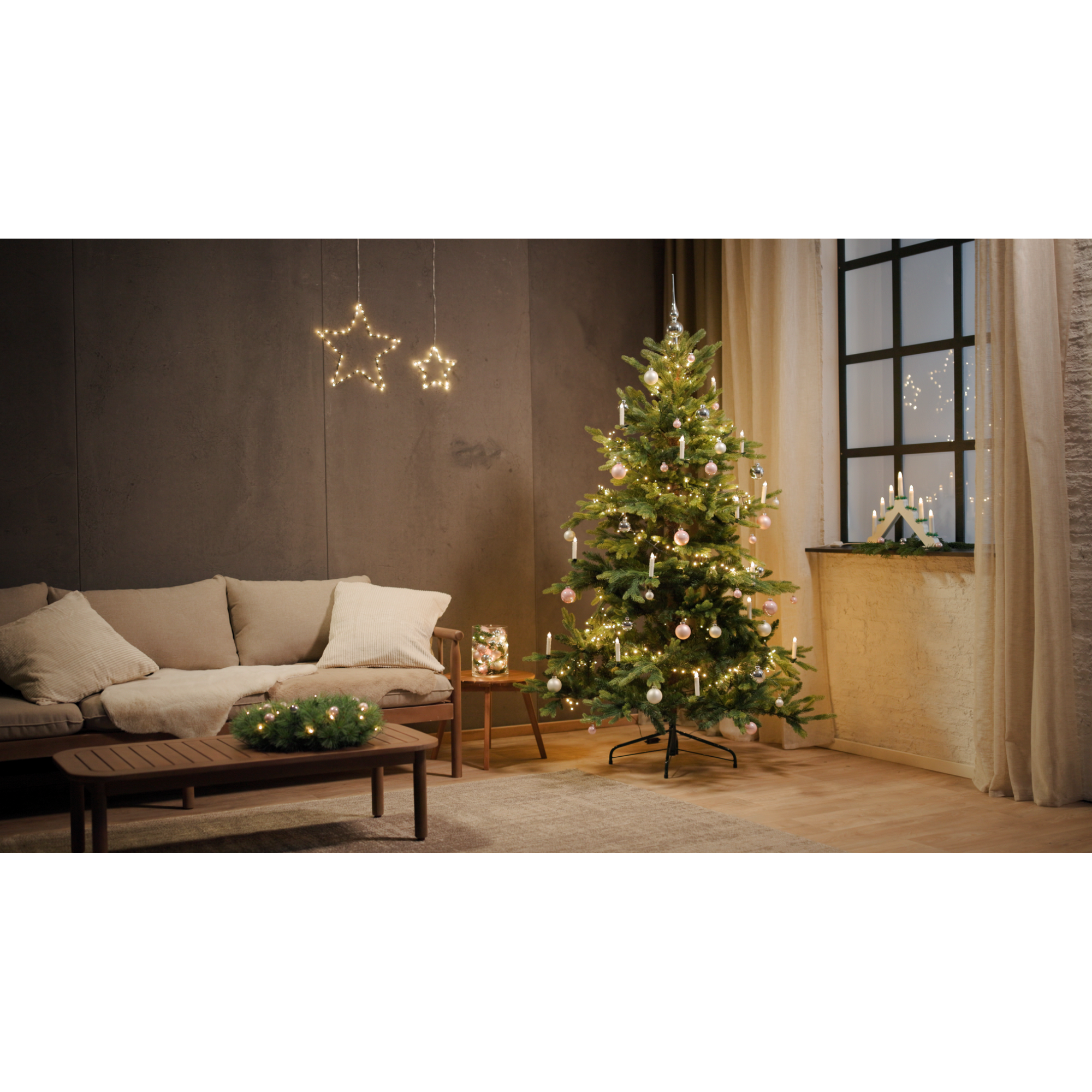 Starter-Set für toom-System 160 LEDs warmweiß 1590 cm