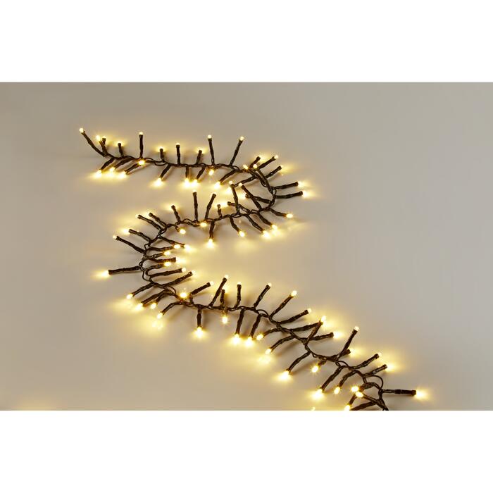 toom LEDClusterLichterkette 760 LEDs warmweiß 850 cm