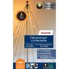 LED-Fahnenmast-Lichterkette 400 LEDs warmweiß 8 Stränge 800 cm