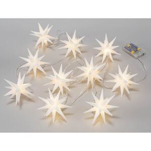LED-Lichterkette 'Sterne' 10 LEDs warmweiß 300 cm