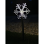 Verkleinertes Bild von LED-Leuchtstäbe 'Schneeflocke' warmweiß 5 LEDs