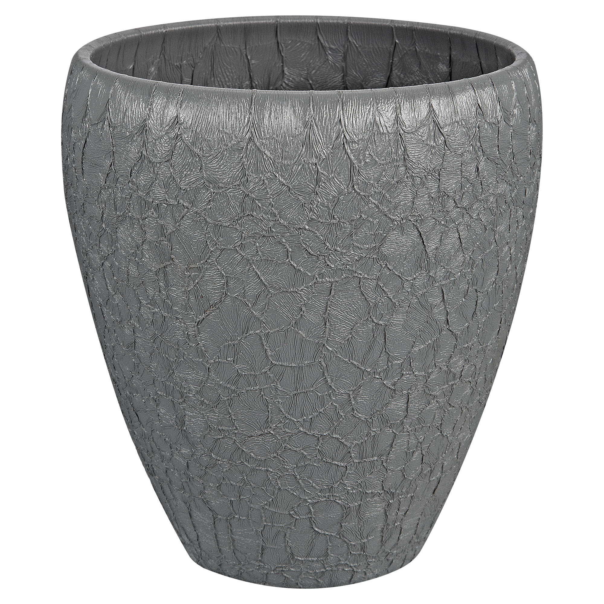 Übertopf "Luna" grau 14 cm ǀ toom Baumarkt