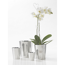 Orchideenvase 'Merina' 15 cm spiegelsilber