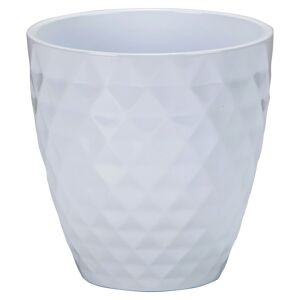 Übertopf "Serra" Keramik alaskaweiß Ø 14 x 14 cm