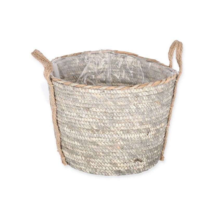 Allzweckkorb Maisblatt/Seegras natur Ø 34 x 28 cm
