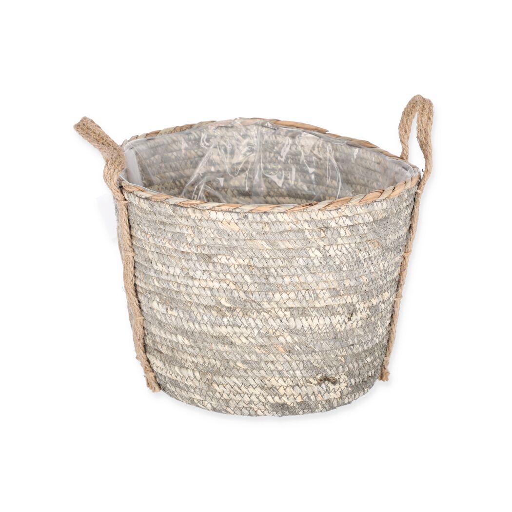 Allzweckkorb Maisblatt/Seegras natur Ø 19 x 13 cm