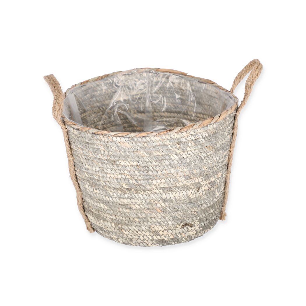 Allzweckkorb Maisblatt/Seegras natur Ø 19 x 13 cm