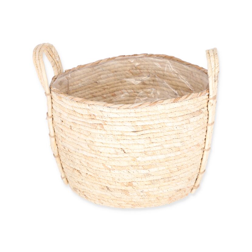 Allzweckkorb Maisblatt/Seegras natur Ø 31 x 26 cm
