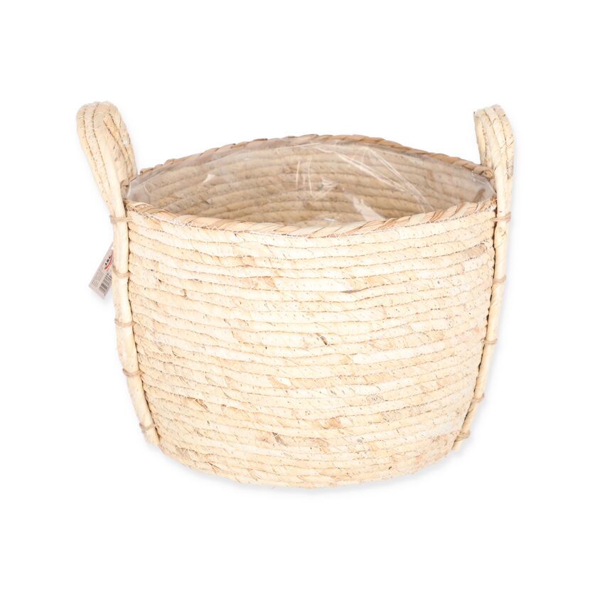Allzweckkorb Maisblatt/Seegras natur Ø 23 x 18 cm