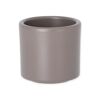 Übertopf Cari 7cm, Taupe