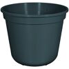 Anthrazitfarbener Blumentopf