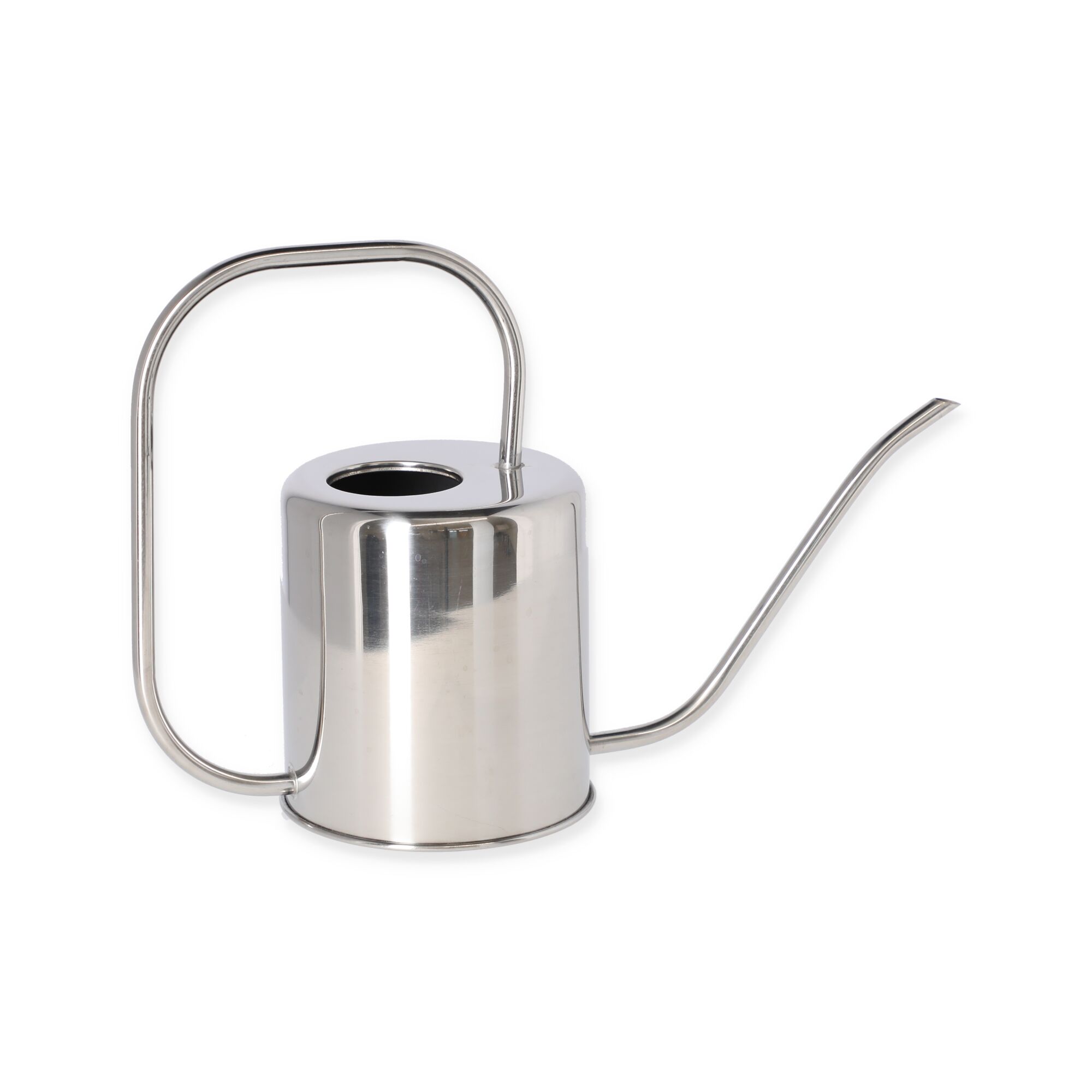 Gießkanne 1,5 Liter Silber glänzend