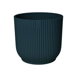 Übertopf 'vibes fold' rund Ø 16 cm tiefes blau