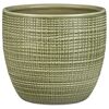 Grüner Übertopf Menta 22cm