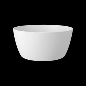 Pflanzschale 'Brussels Bowl' weiß Kunststoff 22,9 x 10,8 cm