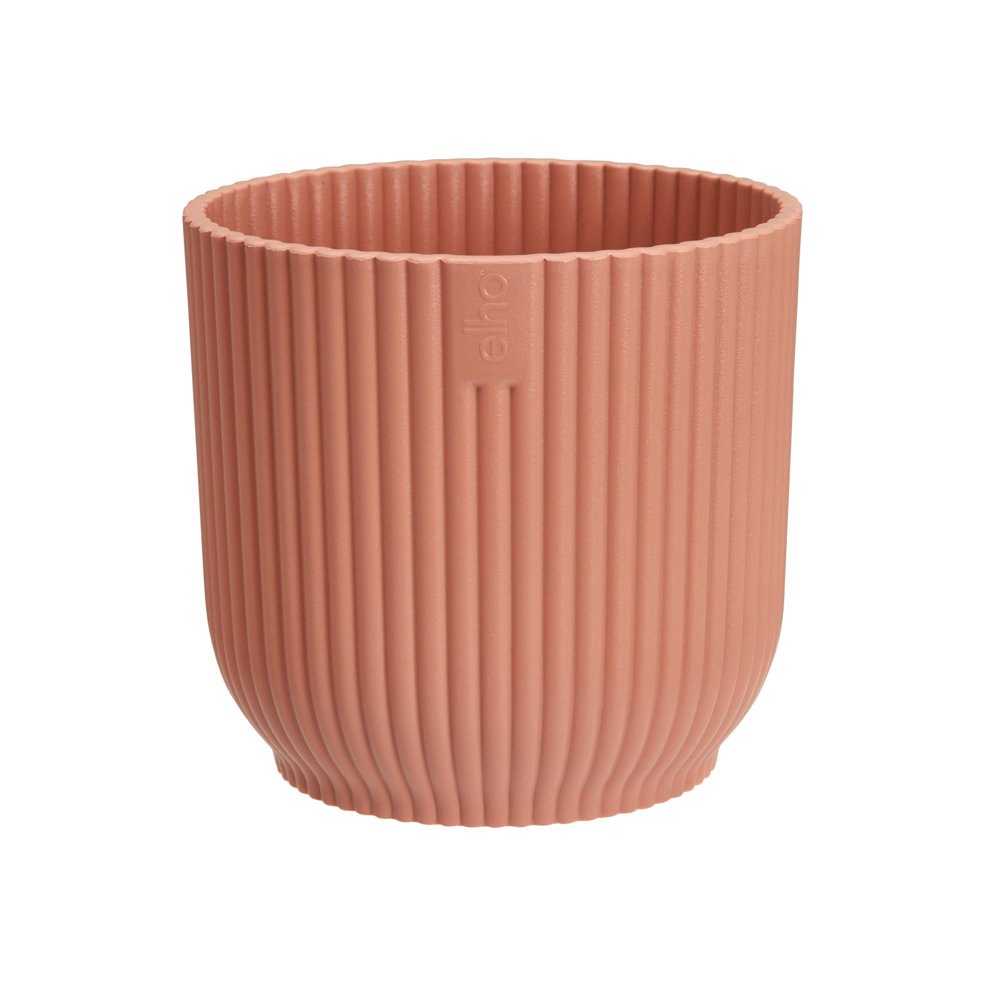 Übertopf 'Vibes Fold Mini' zartrosa Kunststoff Ø 9,3 x 8,8 cm