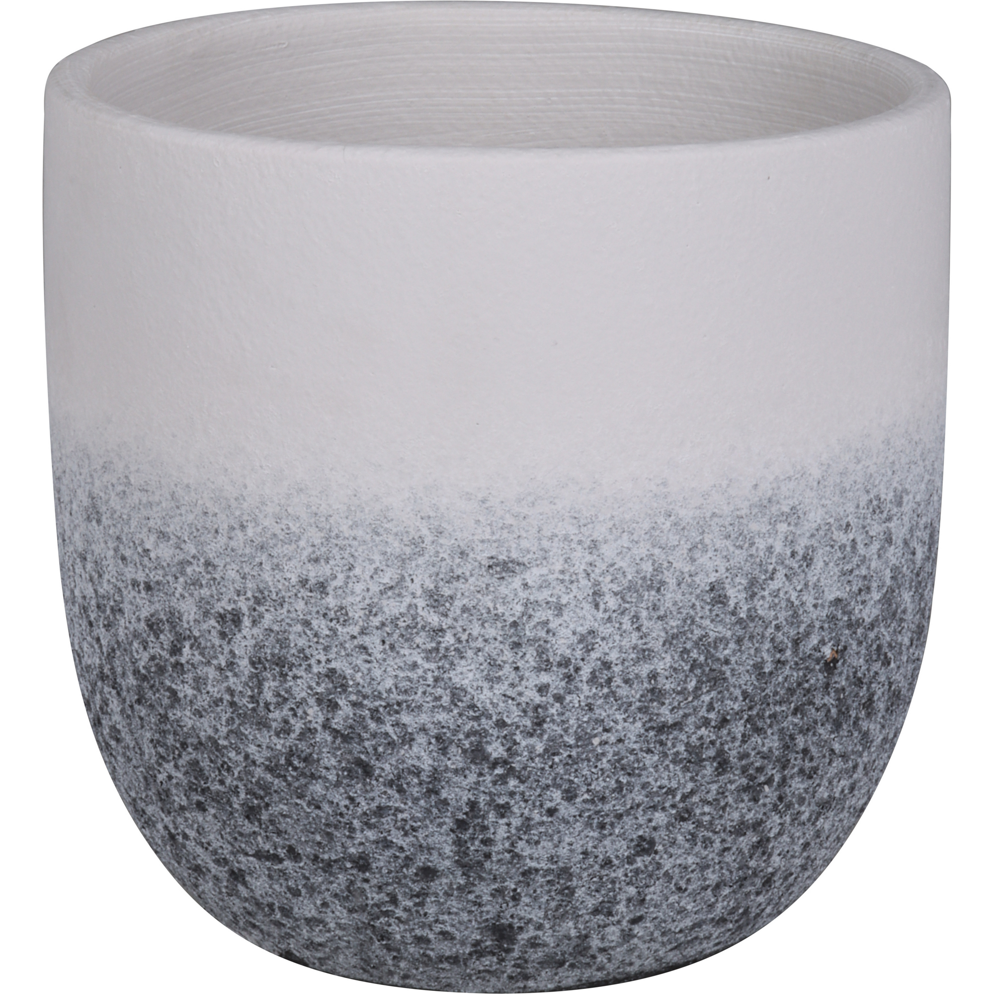 Übertopf 'Amora' Keramik champagner gesprüht rund Ø 26 x 25 cm