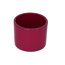 Primeltopf 'Streifen' Keramik pink Ø 11,9 x 10 cm