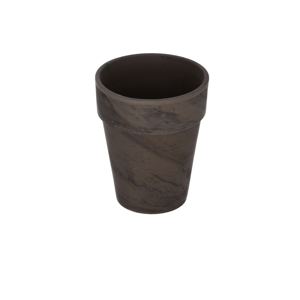 Pflanztopf basalt Ø 14 x 17 cm