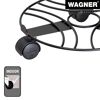 Pflanzenroller 'Black Edition GH 0935' Stahl schwaarz Ø 30 x 6,4 cm