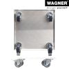 Pflanzenroller 'Alaska GH 7004' Alu-Riffelblech aluminiumfarben 28 x 28 cm